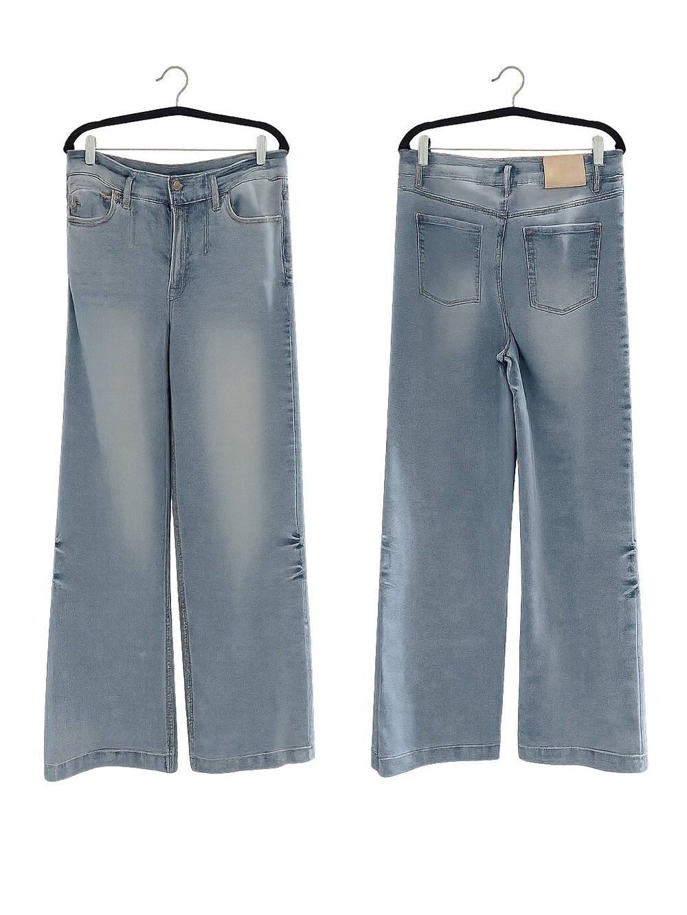 Frye Light Blue Wide-Leg Women's Jeans